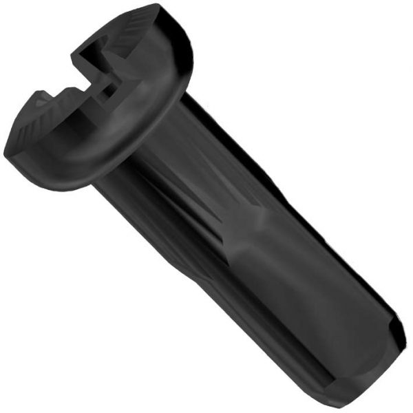 Sapim 14g Brass Polyax Black Nipples