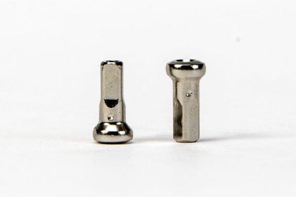 Sapim 14g Brass Polyax SILS Silver Nipples