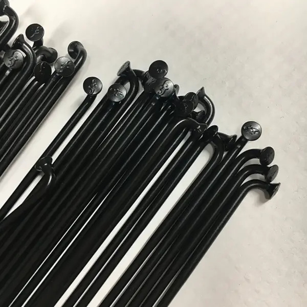 Wheel Fanatyk Double butted 14g Black J-Bend Spokes